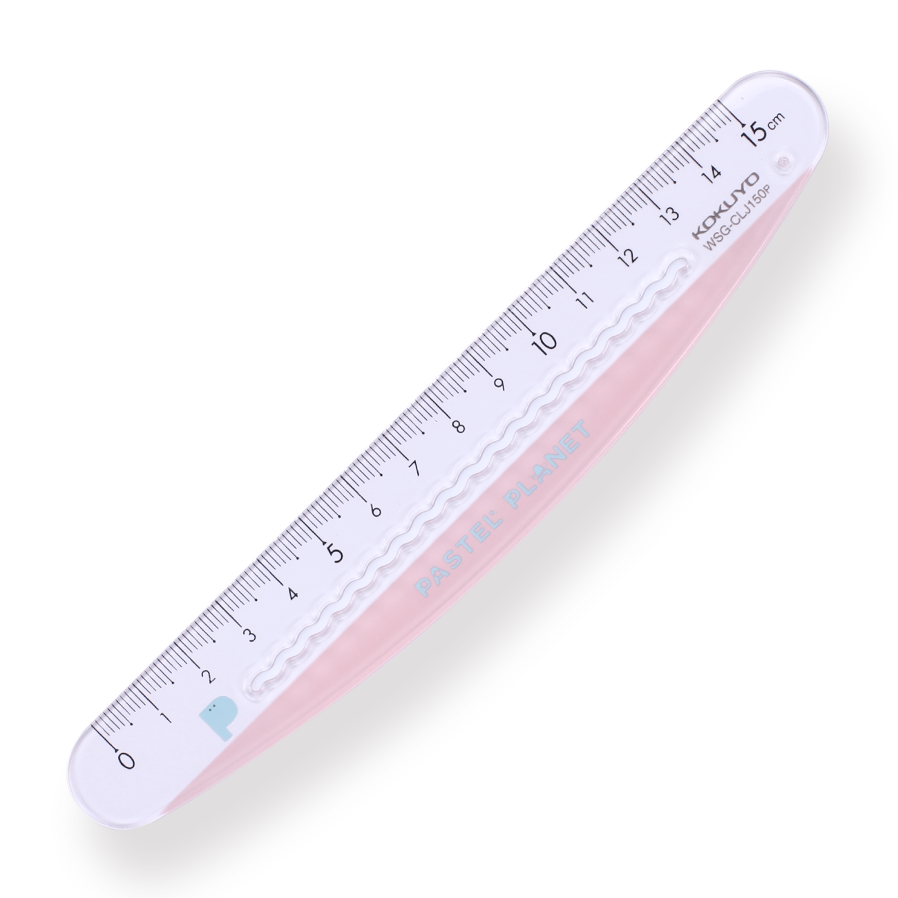 Kokuyo Pastel Planet Ruler - 15 cm - Pink – Stationery Pal