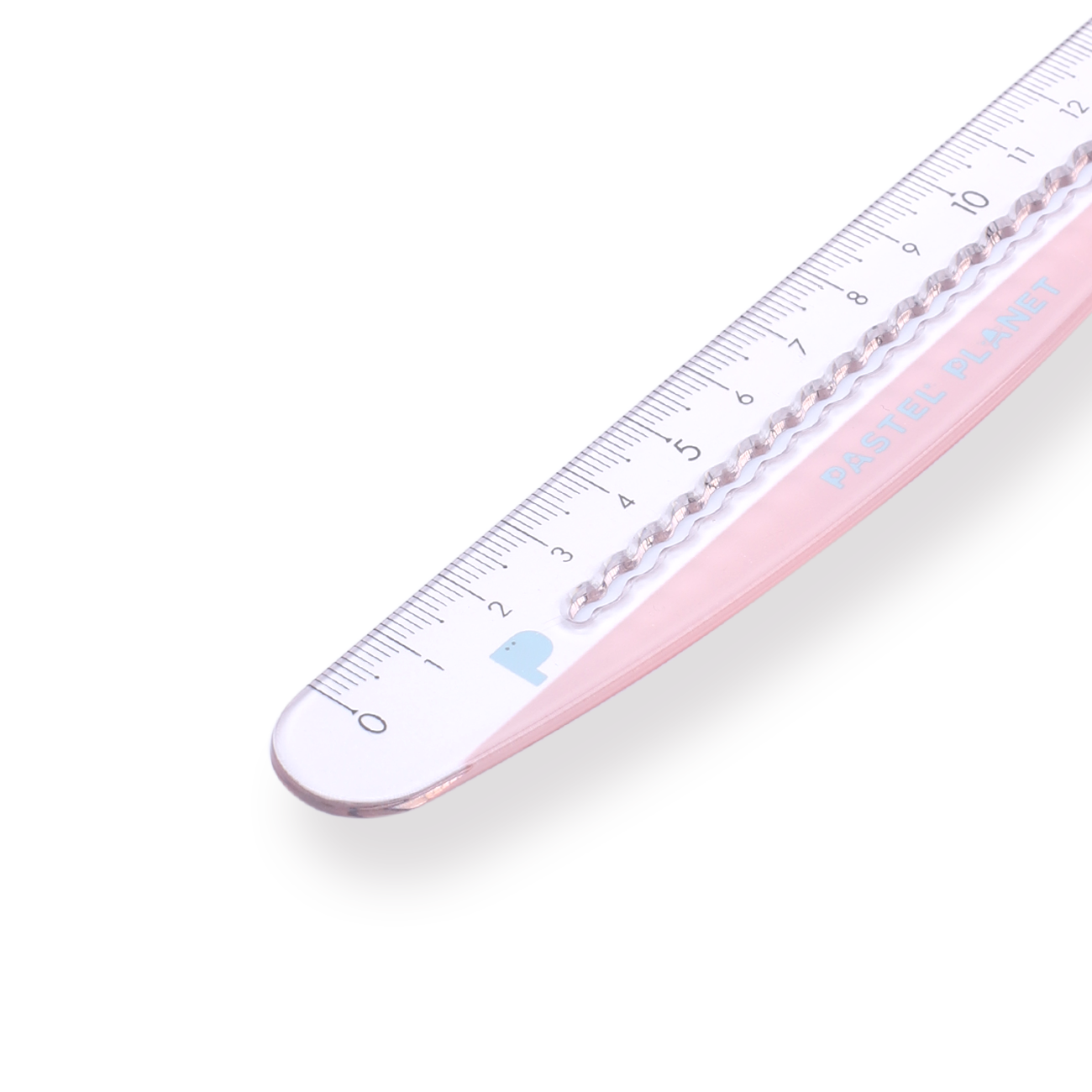 Pink Ruler U Shape Kokuyo Pastel Planet Ruler - 15 cm - Pink — Stationery Pal