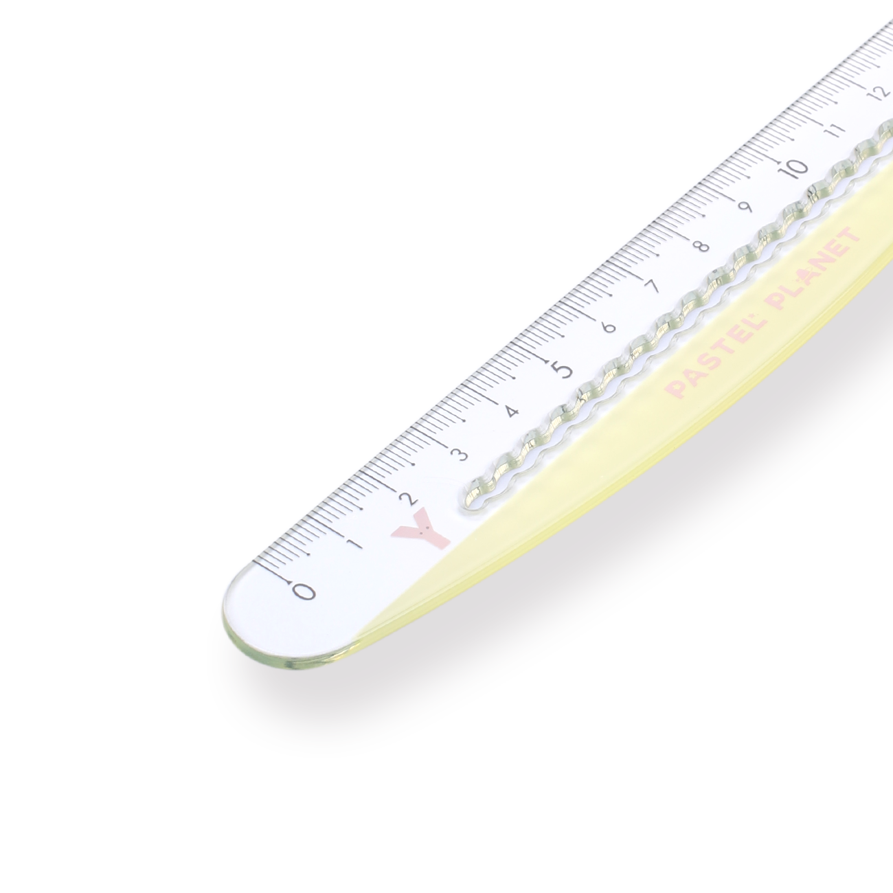 Zip 6 Inch / 15cm Translucent Plastic Rulers - Clear - Pack of 3