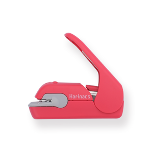 Kokuyo SLN-MPH105 Harinacs Press Stapleless Stapler - Pink - Stationery Pal