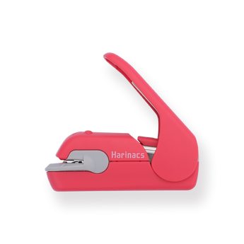 Kokuyo SLN-MPH105 Harinacs Press Stapleless Stapler - Pink - Stationery Pal