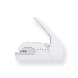 Kokuyo SLN-MPH105 Harinacs Press Stapleless Stapler - White - Stationery Pal