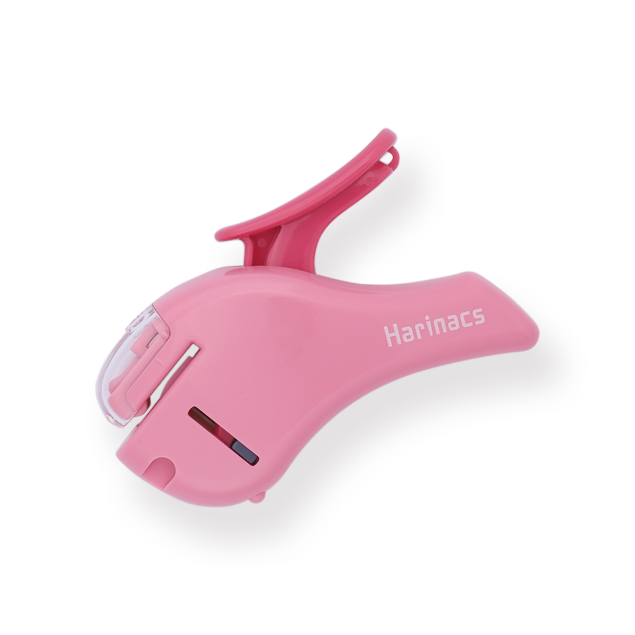 Kokuyo SLN-MSH305 Harinacs Stapleless Stapler - Compact Alpha - Pink - Stationery Pal