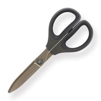 Kokuyo Saxa Scissors - Brown - Stationery Pal