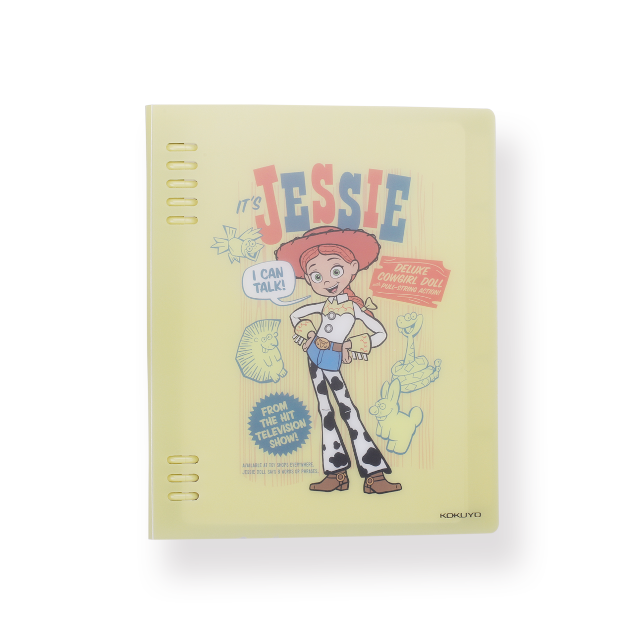 Kokuyo Toy Story Loose Leaf Notebook - A5 - Ruled - Jessie - Stationery Pal