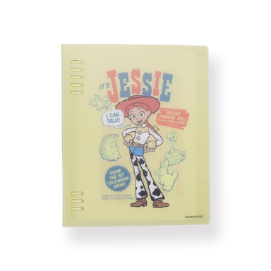 Kokuyo Toy Story Loose Leaf Notebook - A5 - Ruled - Jessie - Stationery Pal