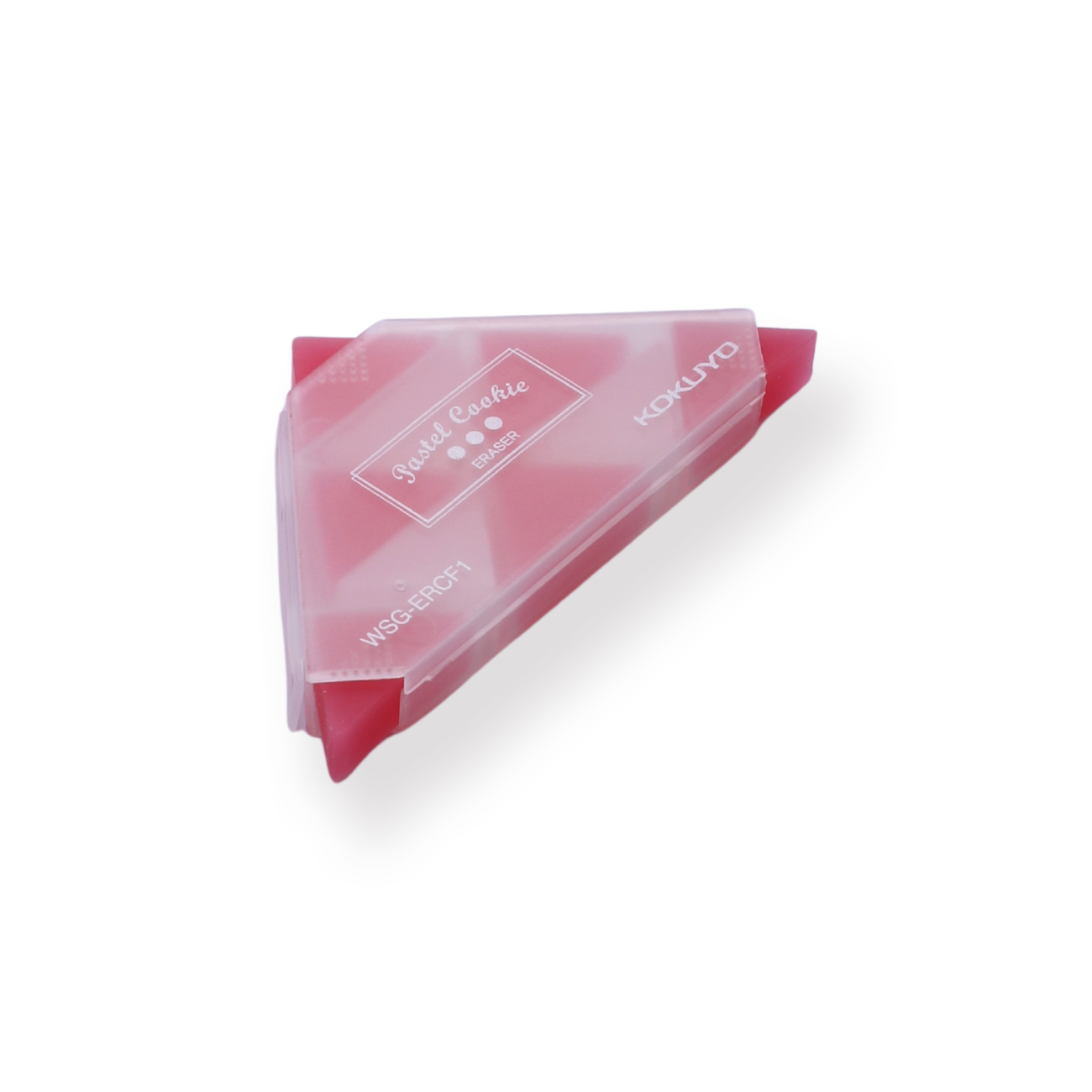 Kokuyo WSG-ERF2 Corner Triangle Eraser - Red