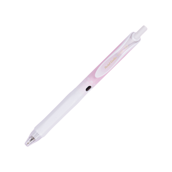 Kokuyo viviDRY Pastel Cookie Layered Retractable Gel Pen - 0.5mm - Black Ink - Pink Body - Stationery Pal