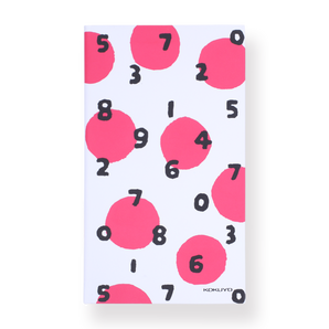 Kokuyo x SOU・SOU Notebook - B6 - 4 mm Grid - Number - Stationery Pal