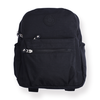 Korean Daily Backpack - Black - Stationery Pal