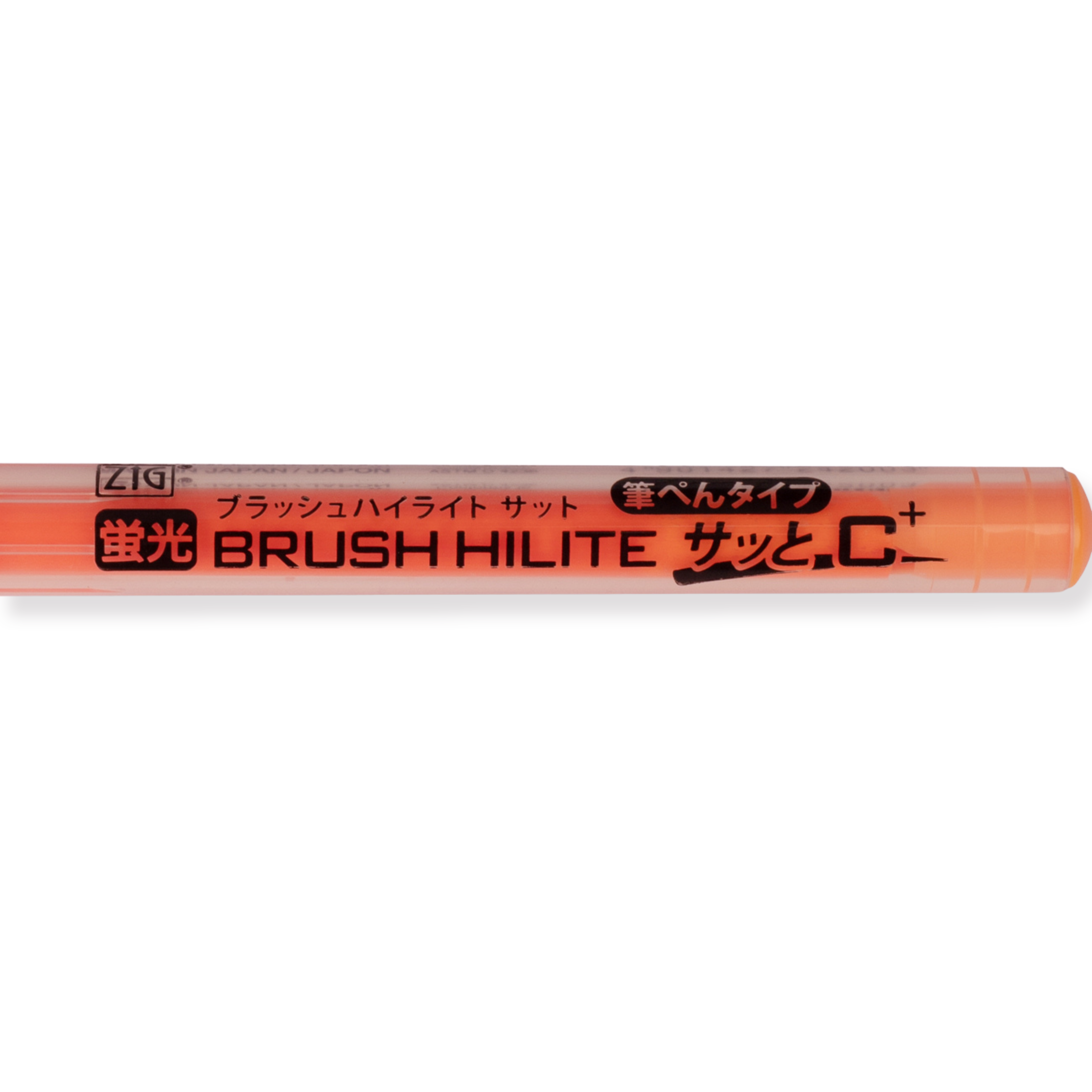 Kuretake Brush High-Lite Quick C+ Textmarker - Orange