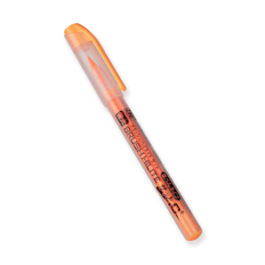 Rotulador resaltador Kuretake Brush High-Lite Quick C+ - Naranja