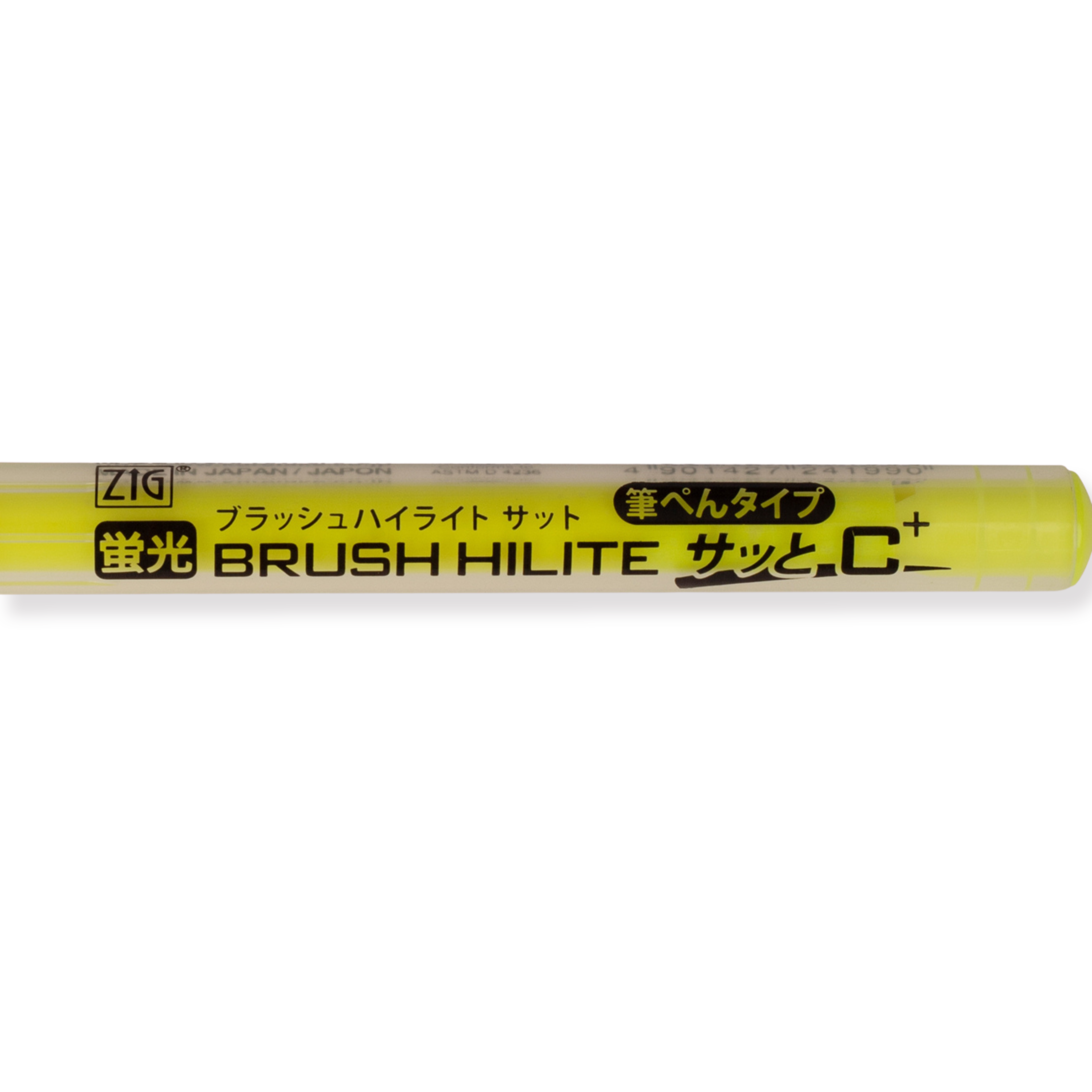 Kuretake Brush High-Lite Quick C+ Textmarker - Gelb