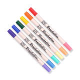 Kuretake ZIG Brushables Brush Pen - 6 Color Vivid Set - Stationery Pal