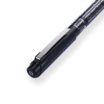 Kuretake ZIG Cartoonist Mangaka Fineliner - 02 - Black - Stationery Pal