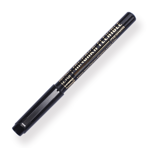 Kuretake ZIG Cartoonist Mangaka Flexible Pen - Medium - Black - Stationery Pal