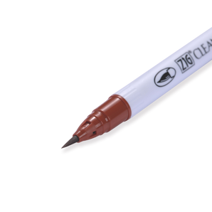 Kuretake ZIG Clean Color Real Brush Pen - Brown - 060