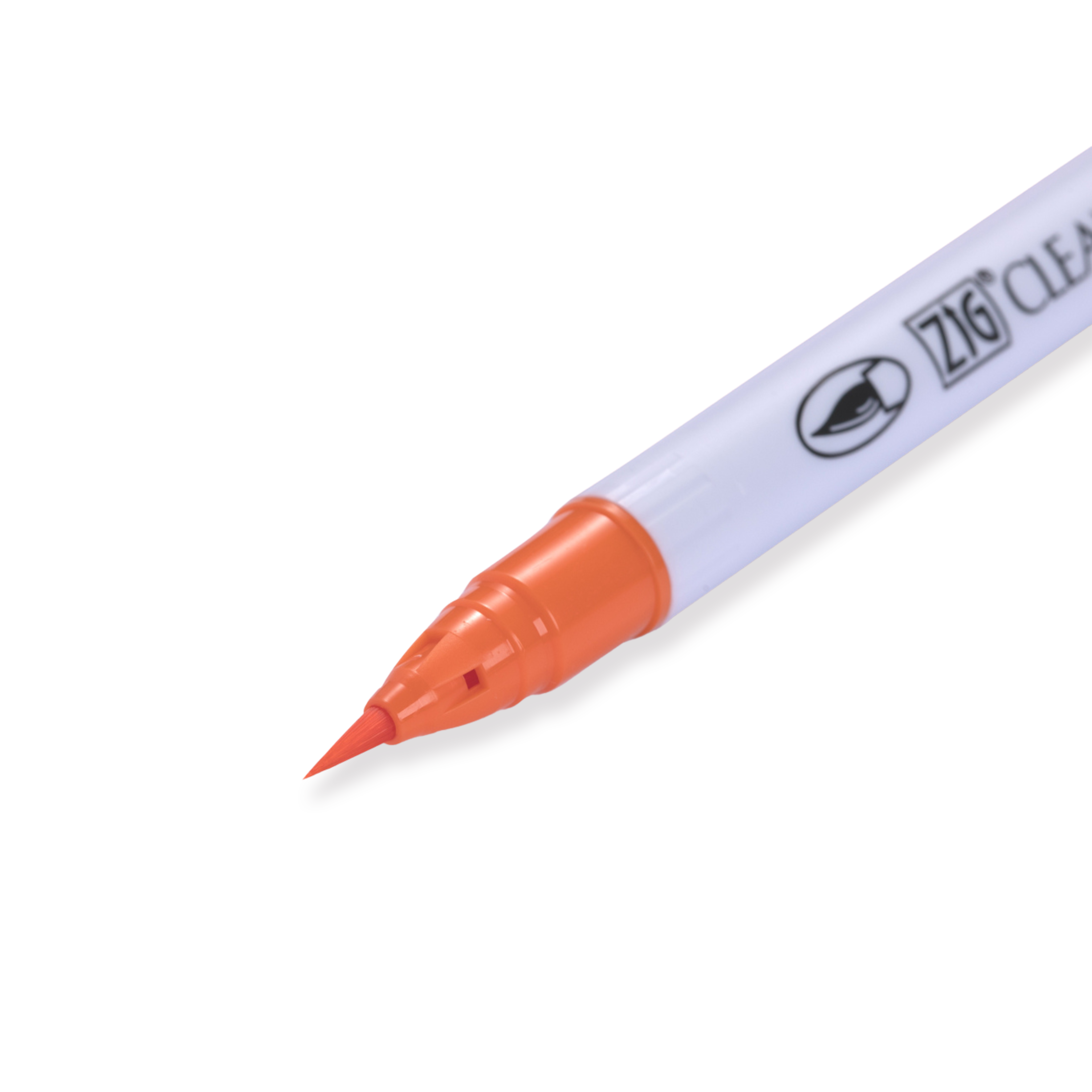 Kuretake ZIG Clean Color Real Brush Pen - Orange - 070