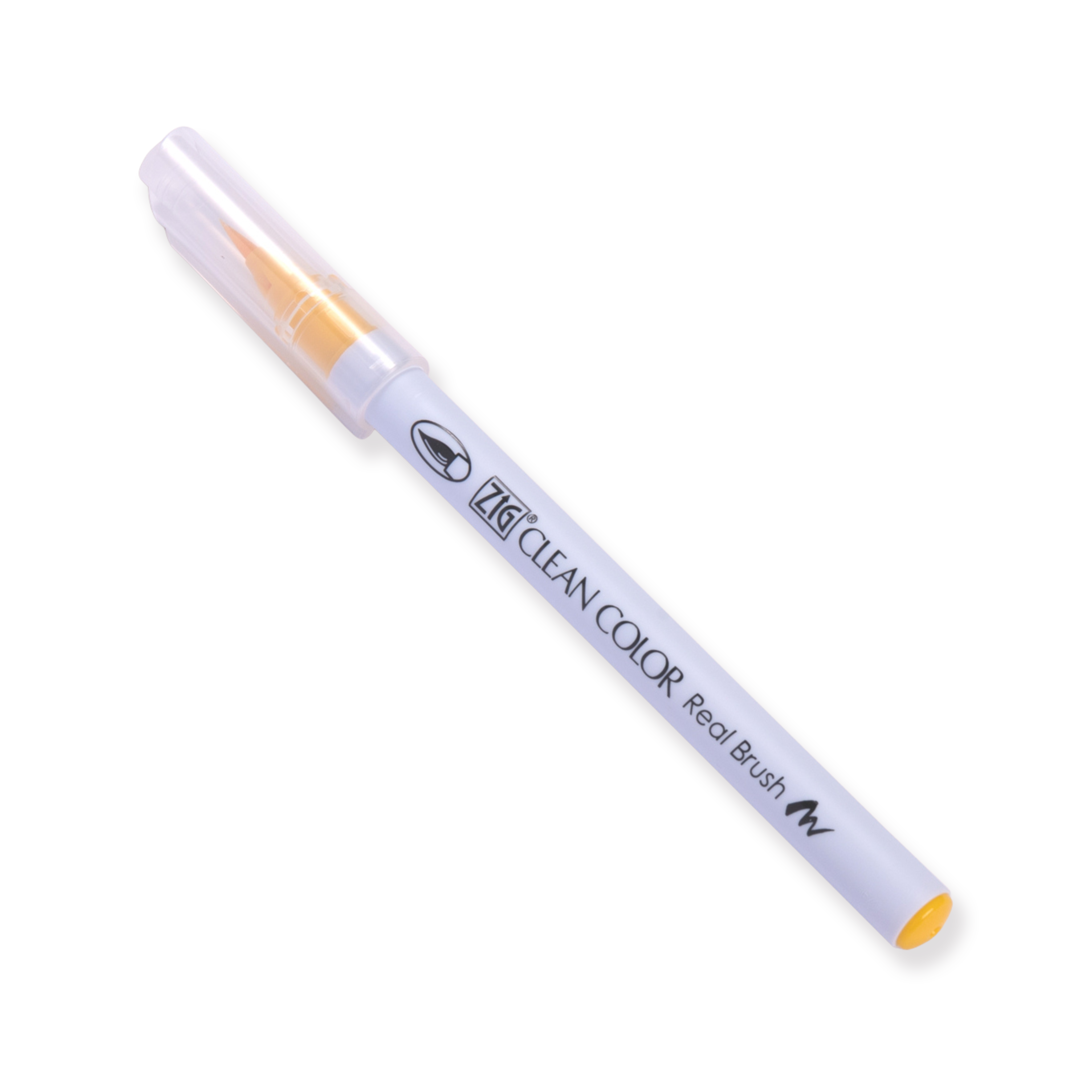 Kuretake ZIG Clean Color Real Brush Pen - Gelb - 050