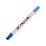 Kuretake Zig Brushables Brush Pen - 4 Colors Blue Set - Stationery Pal