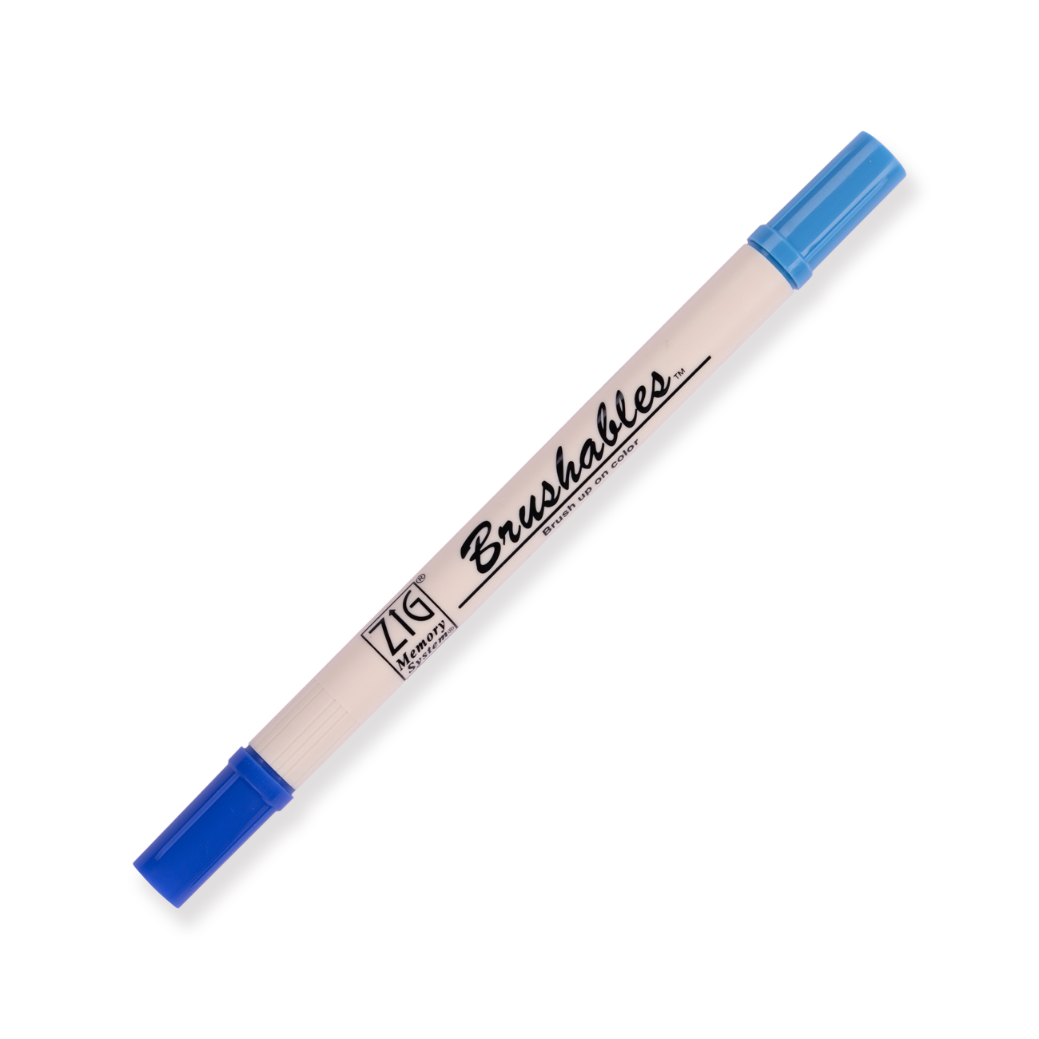 Kuretake Zig Brushables Pinselstift - 4 Farben Blau Set