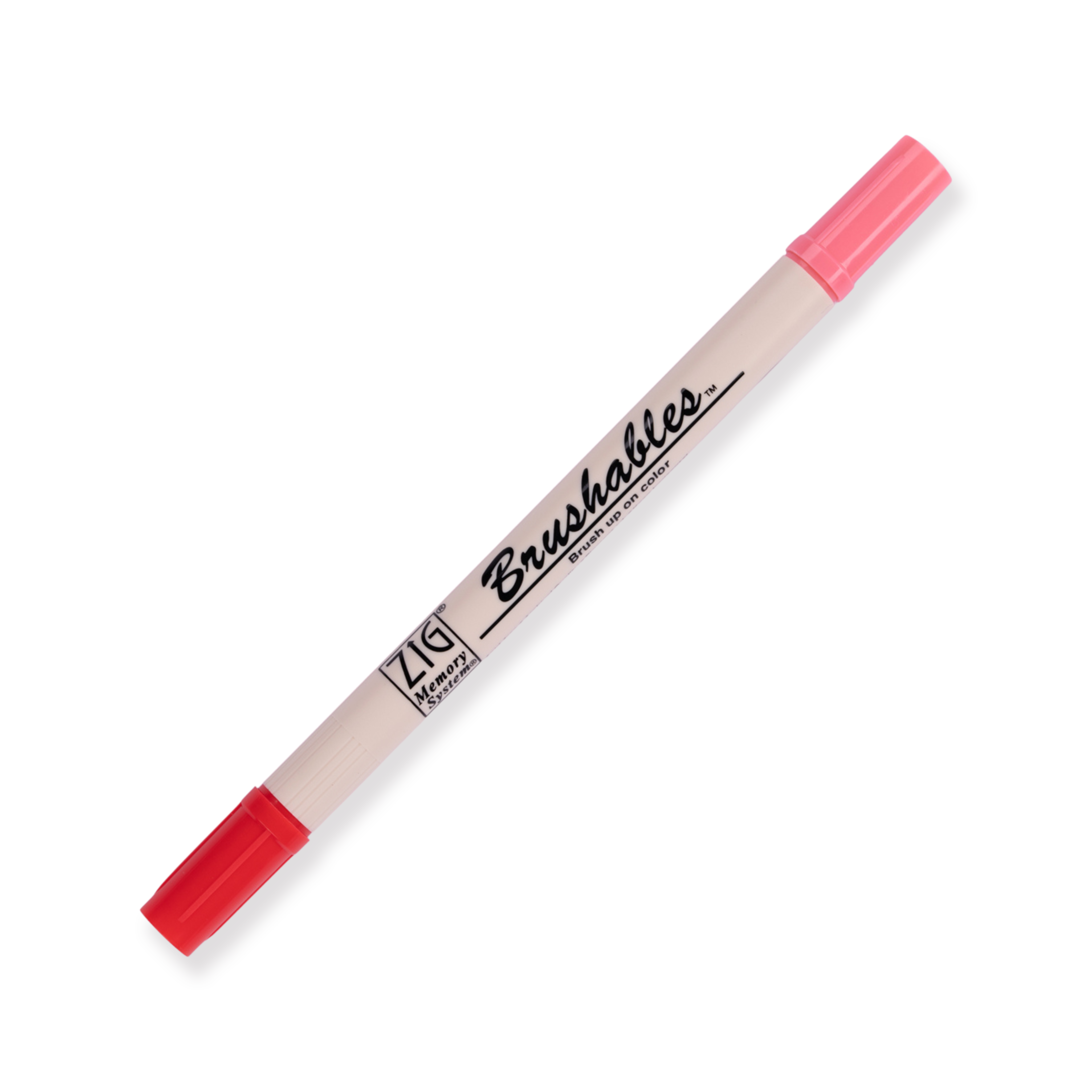Kuretake Zig Brushables Brush Pen - 4 Colors Red Set