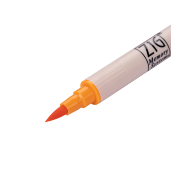 Kuretake Zig Brushables Brush Pen - Apricot 052 - Stationery Pal