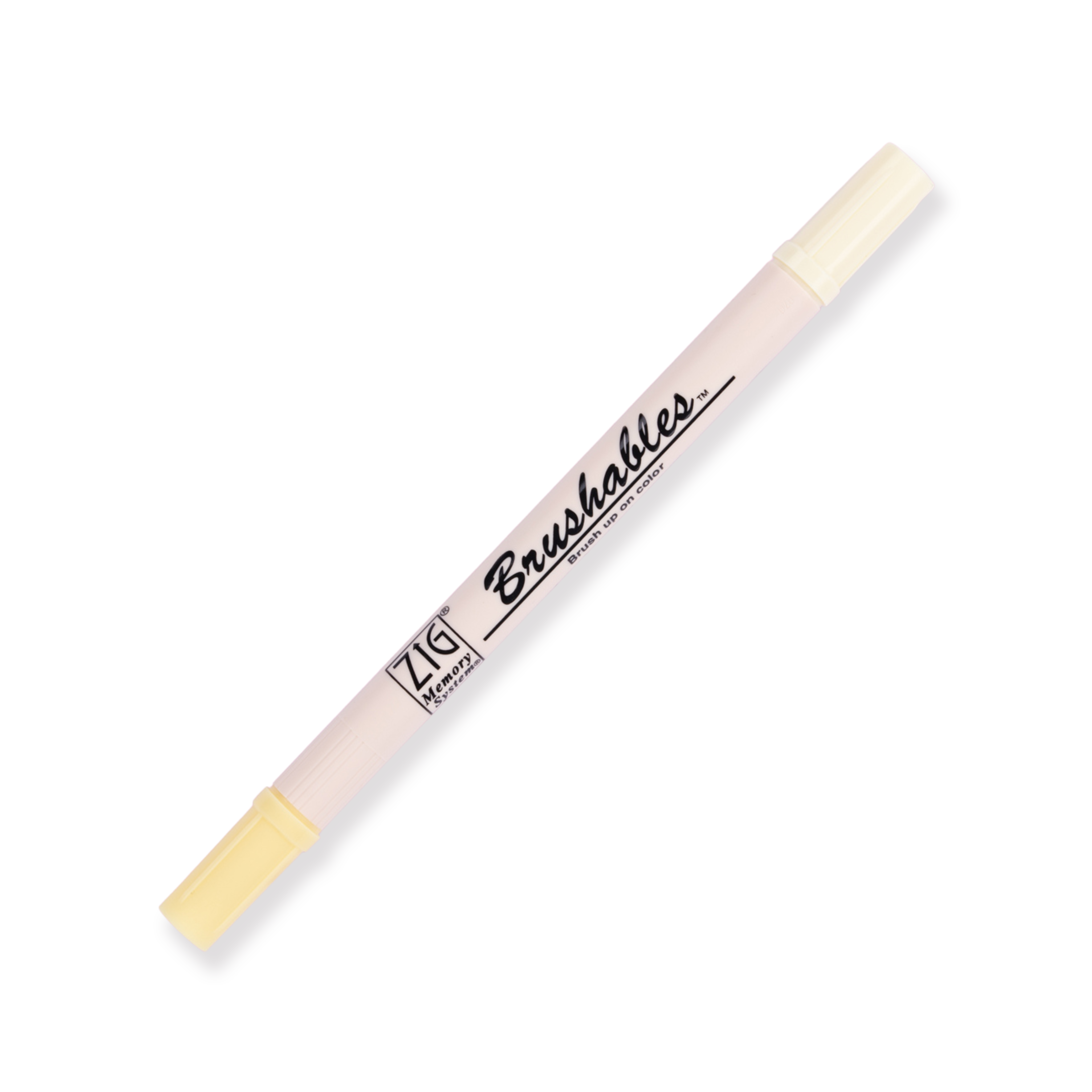 Kuretake Zig Brushables Brush Pen - Butter 502