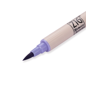 Kuretake Zig Brushables Brush Pen - Lunar Lavender 807 - Stationery Pal