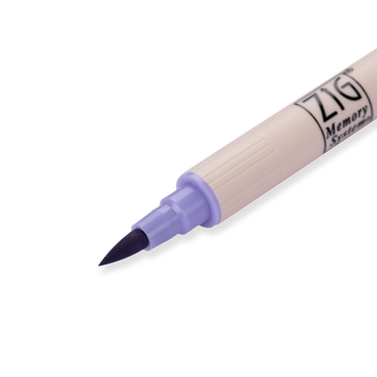 Kuretake Zig Brushables Brush Pen - Lunar Lavender 807 - Stationery Pal