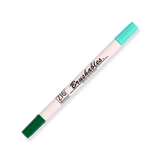 Kuretake Zig Brushables Brush Pen - Pure Green 040 - Stationery Pal