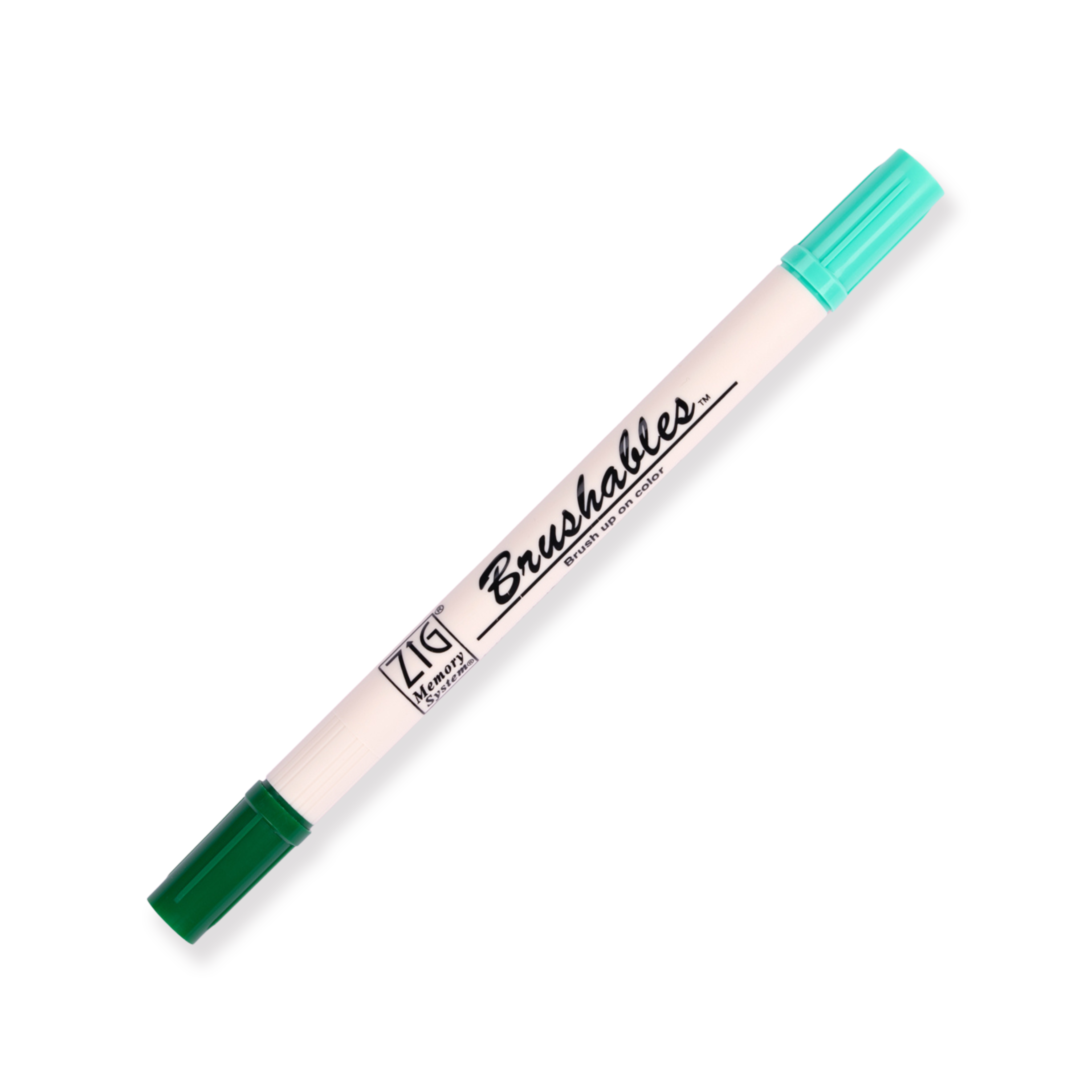 Kuretake Zig Brushables Brush Pen - Verde puro 040