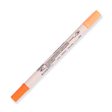 Kuretake Zig Brushables Brush Pen - Pure Orange 070 - Stationery Pal