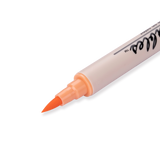 Kuretake Zig Brushables Brush Pen - Pure Orange 070 - Stationery Pal