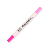 Kuretake Zig Brushables Brush Pen - Pure Pink 025 - Stationery Pal