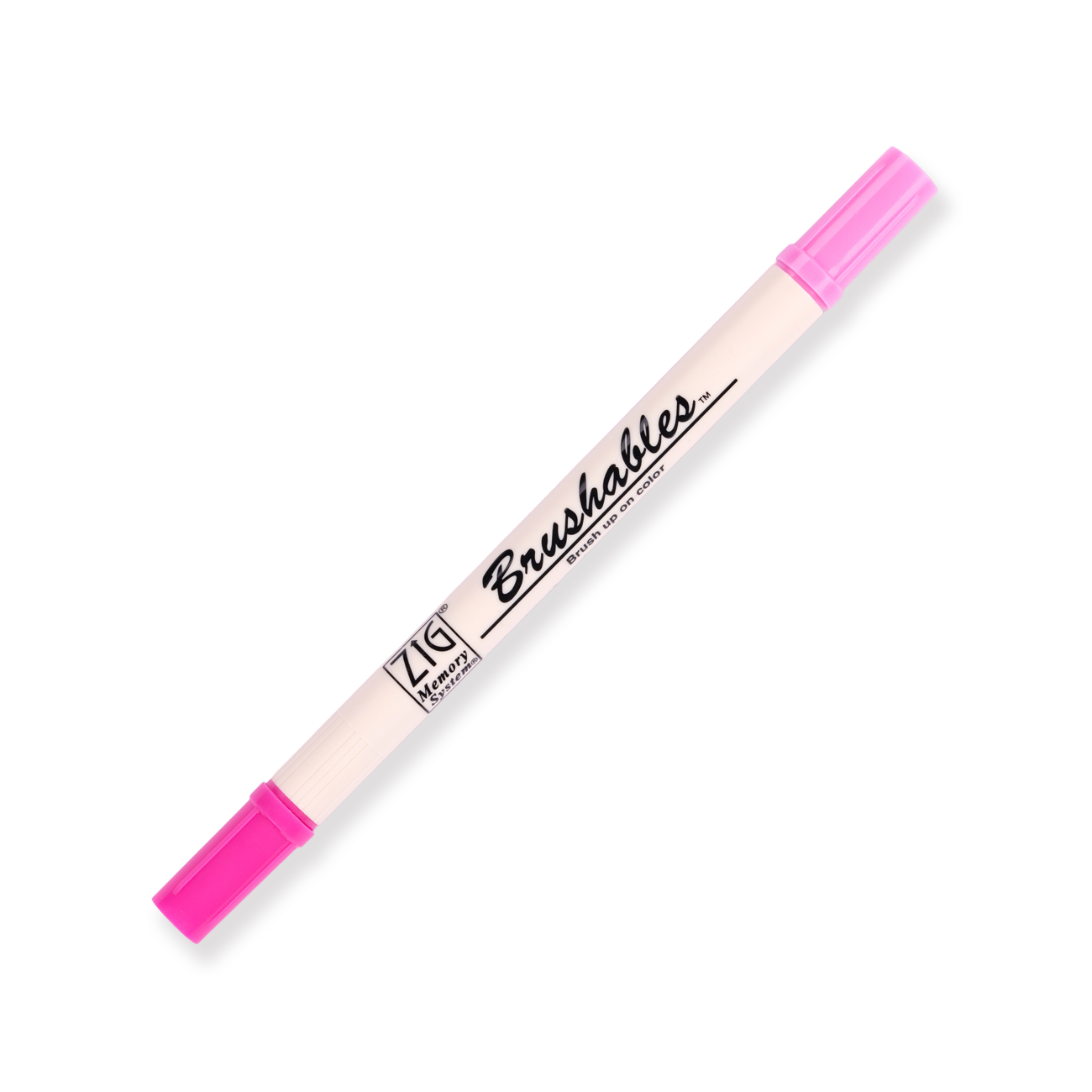 Kuretake Zig Brushables Brush Pen - Pure Pink 025