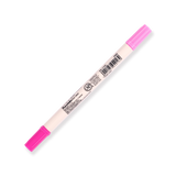 Kuretake Zig Brushables Brush Pen - Pure Pink 025 - Stationery Pal