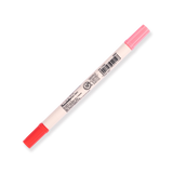 Kuretake Zig Brushables Brush Pen - Pure Red 020 - Stationery Pal