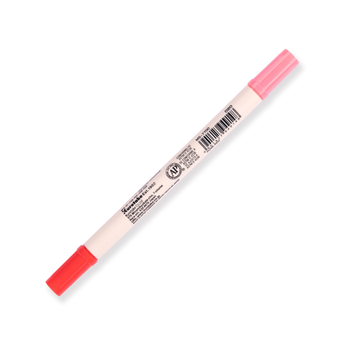 Kuretake Zig Brushables Brush Pen - Pure Red 020 - Stationery Pal