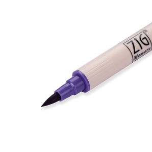 Kuretake Zig Brushables Brush Pen - Pure Violet 080 - Stationery Pal