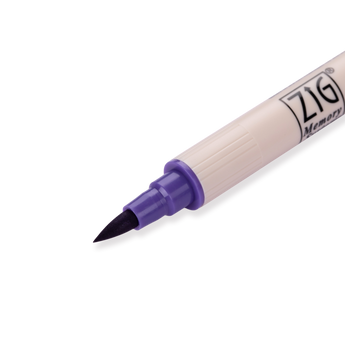 Kuretake Zig Brushables Brush Pen - Pure Violet 080 - Stationery Pal