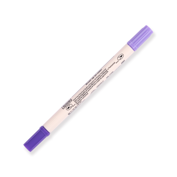 Kuretake Zig Brushables Brush Pen - Pure Violet 080 - Stationery Pal