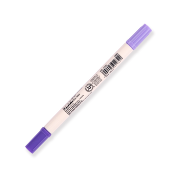 Kuretake Zig Brushables Brush Pen - Pure Violet 080 - Stationery Pal