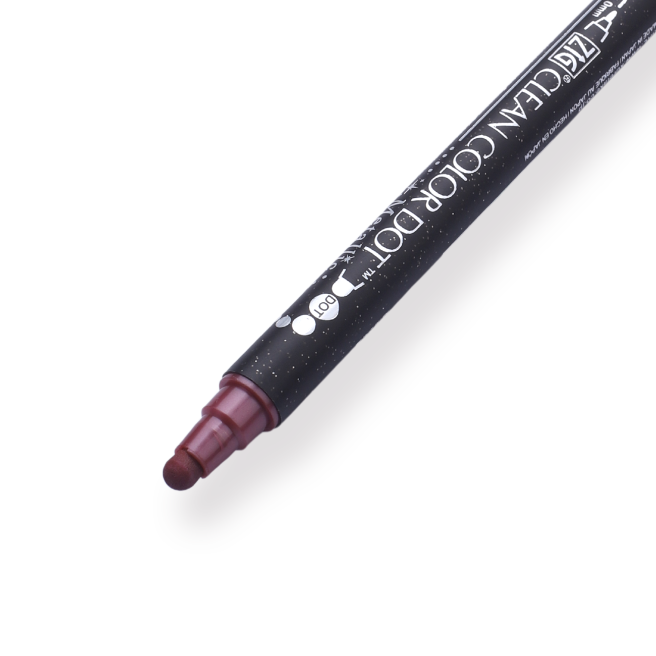 Kuretake Zig Clean Colour Dot Metallic Doppelseitiger Marker - Rot 126