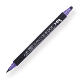 Kuretake Zig Clean Colour Dot Metallic Double-Sided Marker - Violet 124