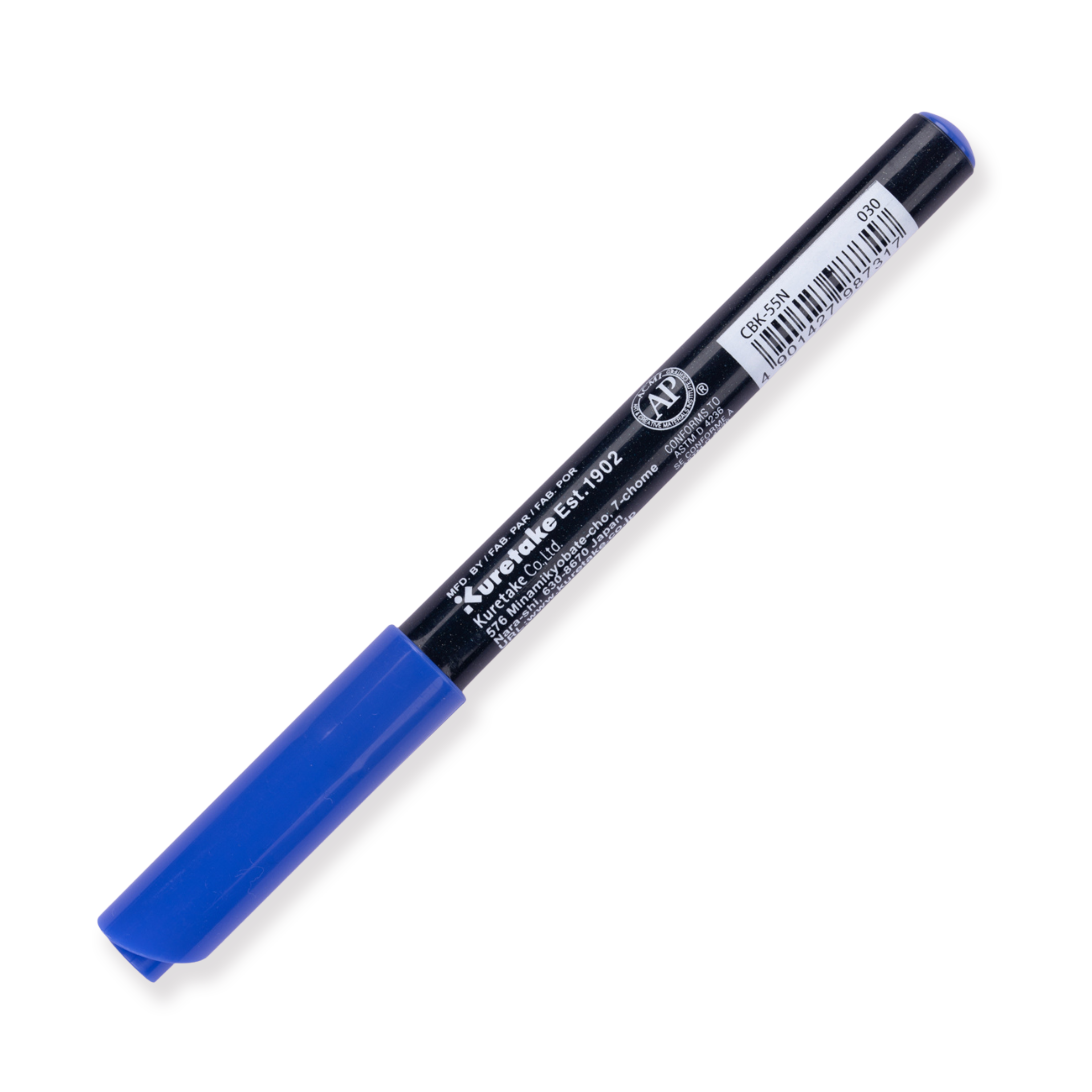 Kuretake Zig Fudebiyori Brush Pen - Azul 030