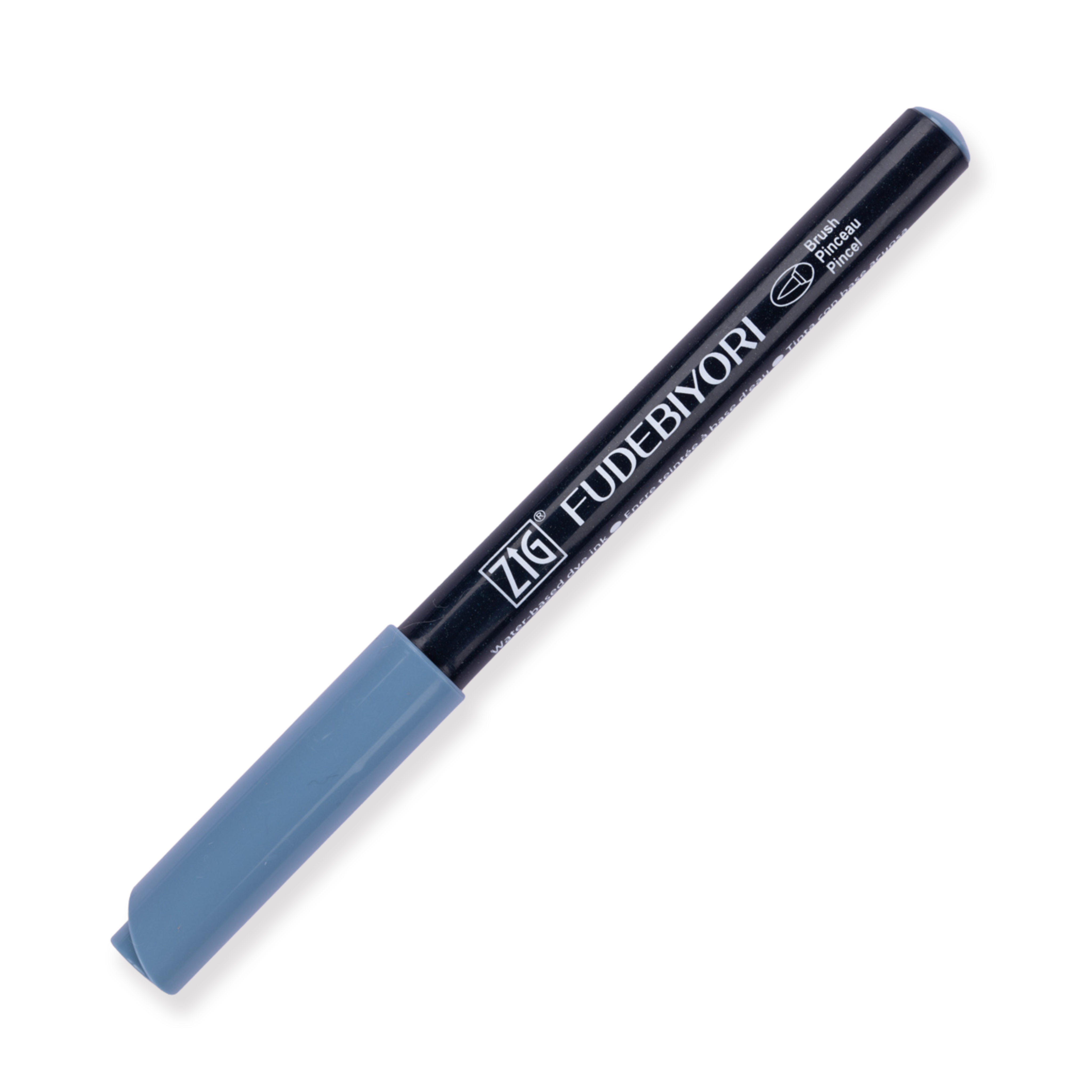 Kuretake Zig Fudebiyori Brush Pen - Azul Gris 092