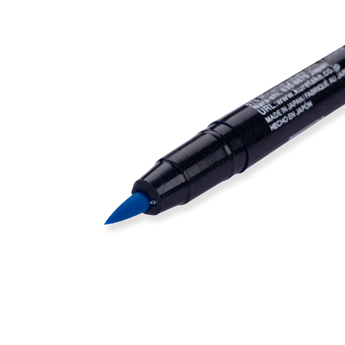 Kuretake Zig Fudebiyori Brush Pen - Cobalt Blue 031 - Stationery Pal