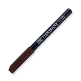 Kuretake Zig Fudebiyori Brush Pen - Dark Brown 062 - Stationery Pal