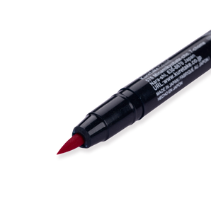 Kuretake Zig Fudebiyori Brush Pen - Dark Pink 027 - Stationery Pal